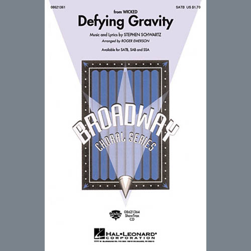 Stephen Schwartz Defying Gravity (from Wicked) (arr. profile image