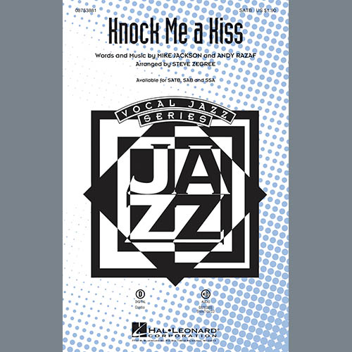Steve Zegree Knock Me A Kiss - Trumpet 1 profile image