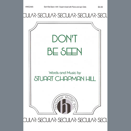 Stuart Chapman Hill Don't Be Seen profile image