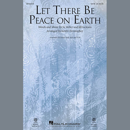 Sy Miller and Jill Jackson Let There Be Peace On Earth (arr. Ke profile image