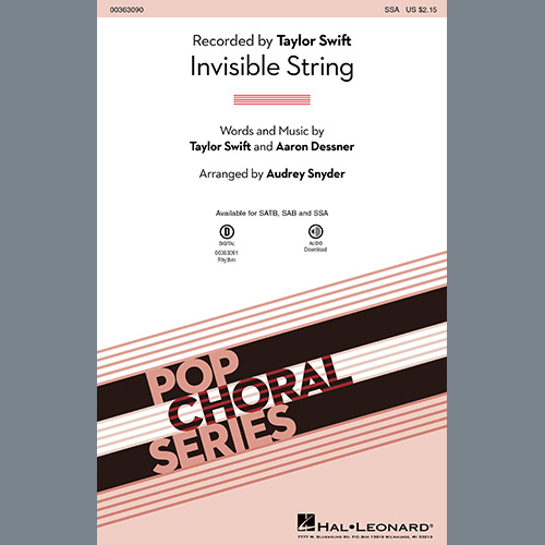 Taylor Swift invisible string (arr. Audrey Snyder profile image