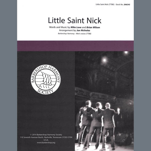 The Beach Boys Little Saint Nick (arr. Jon Nicholas profile image