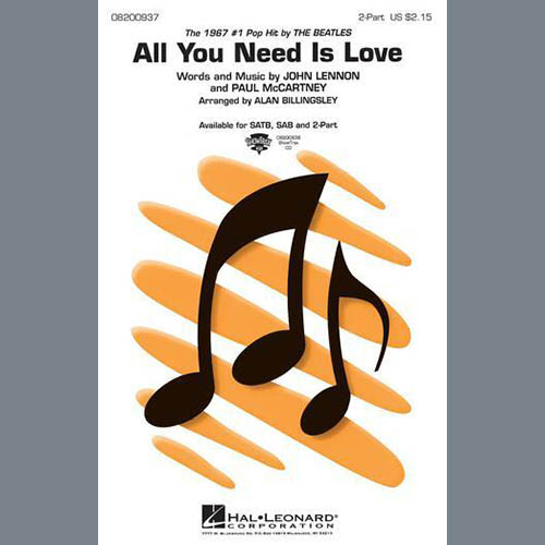 The Beatles All You Need Is Love (arr. Alan Bill profile image