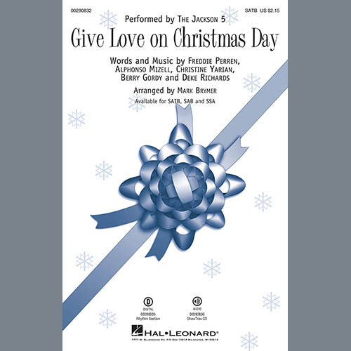 The Jackson 5 Give Love on Christmas Day (arr. Mar profile image