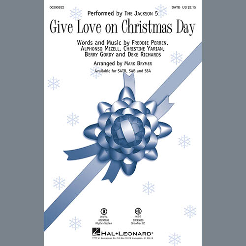 The Jackson 5 Give Love On Christmas Day (arr. Mar profile image