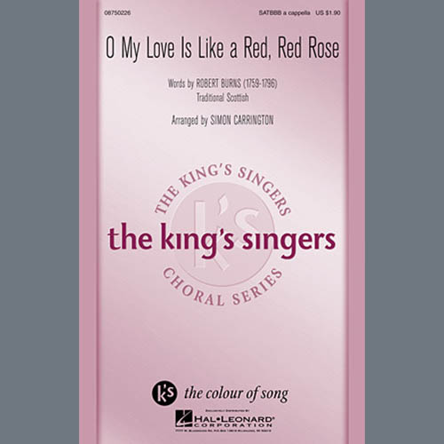 Traditional profile Traditional O My Love Is Like A Red, Red Rose (a profile image