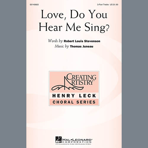 Thomas Juneau Love, Do You Hear Me Sing? profile image