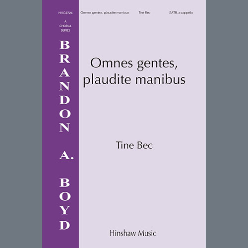 Tine Bec Omnes Gentes, Plaudite Manibus profile image