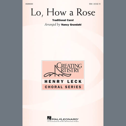 Traditional Carol Lo, How A Rose (arr. Nancy Grundahl) profile image