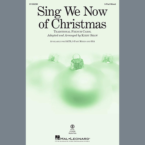 Traditional French Carol Sing We Now Of Christmas (arr. Kirby profile image
