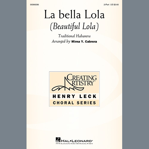 Traditional Habanera La Bella Lola (Beautiful Lola) (arr. profile image
