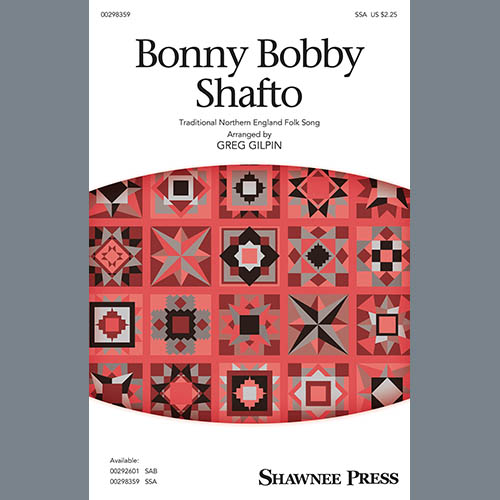 Traditional Northern England Folk So Bonny Bobby Shafto (arr. Greg Gilpin profile image