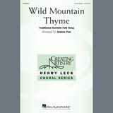 Traditional Scottish Folk Song picture from Wild Mountain Thyme (arr. Andrew Parr) released 01/03/2019