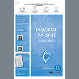 Traditional Welsh Hymn picture from Immortal, Invisible, God Only Wise (arr. Mark Hayes) released 11/13/2019