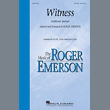 Traditional picture from Witness (Arr. Roger Emerson) released 10/03/2018
